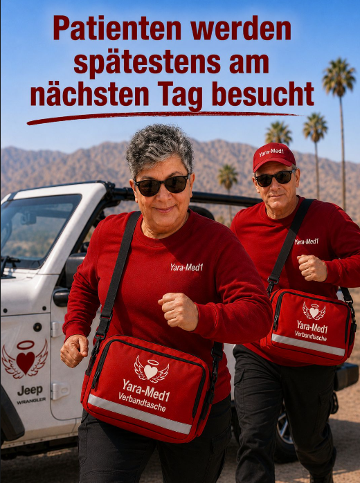 Patienten werden spätestens am nächsten Tag besucht – Yara-Med1 Wundexperten im Einsatz